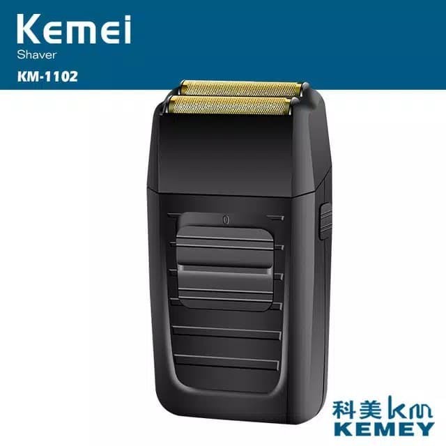 KEMEI 1102 Alat Cukur Kumis Jenggot Penipis Rambut Botak Shaver