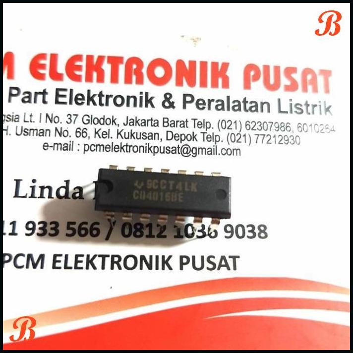 IC LOGIC 4016 SERIES CD4016BCP DIL [PCME]