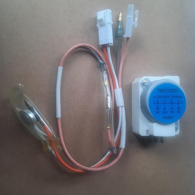Sparepart Timer Bimetal Defrost Pius Kulkas Toshiba 2 Pintu Set Murah 610
