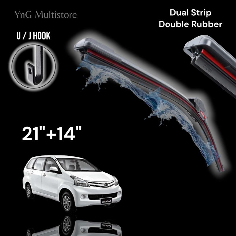 Wiper Avanza Xenia 2012-2016 Dual Strip