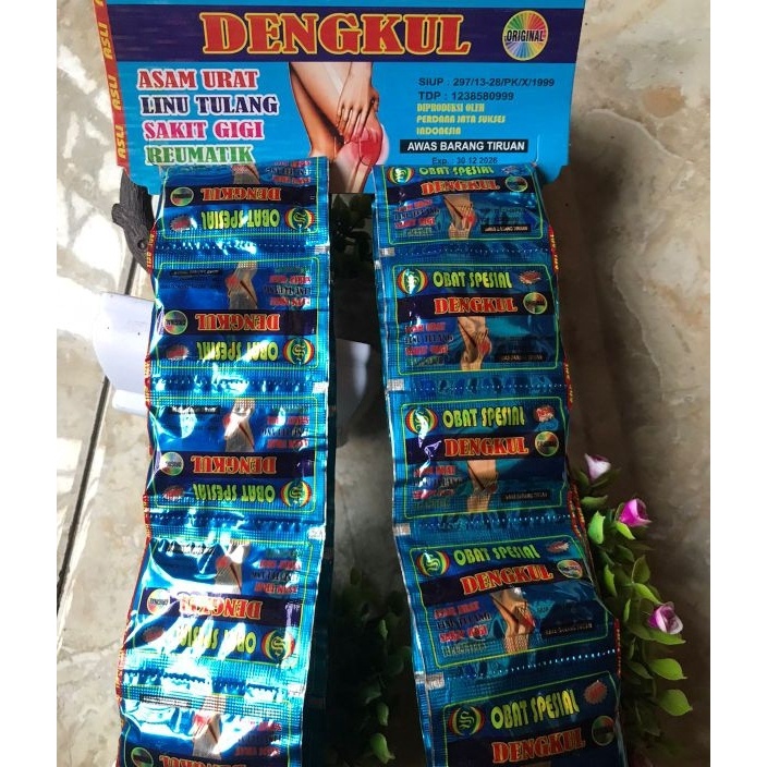 

MALL Dengkul isi 20 saset - 2 kapsul !