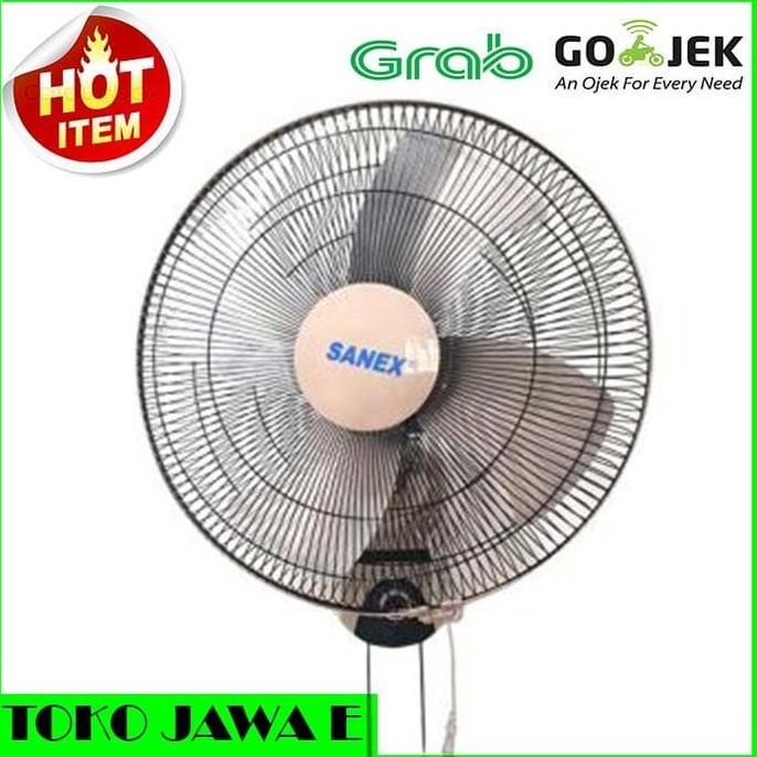 SANEX 1878 Kipas Angin Dinding Tornado Ukuran 8 inch ANGIN KENCANG