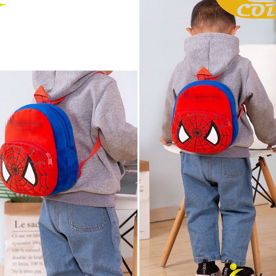 ✨SHOPEE MALL✨ ONE-T31 Tas Ransel Anak Karakter Tas Punggung Backpack Anak Sekolah TK SD Mini Motif C