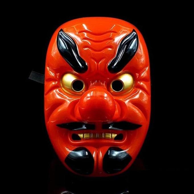 Terlaris  Topeng Tengu Halloween Cosplay Mask Tradisional Jepang Terbaik