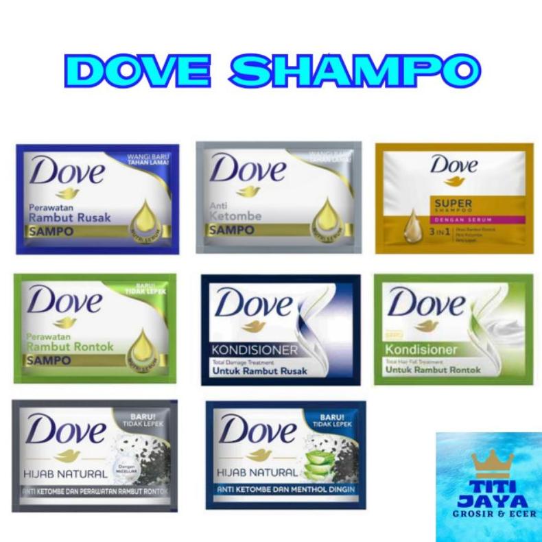 Shampoo Dove Sampo Dove Sachet Renteng Termurah