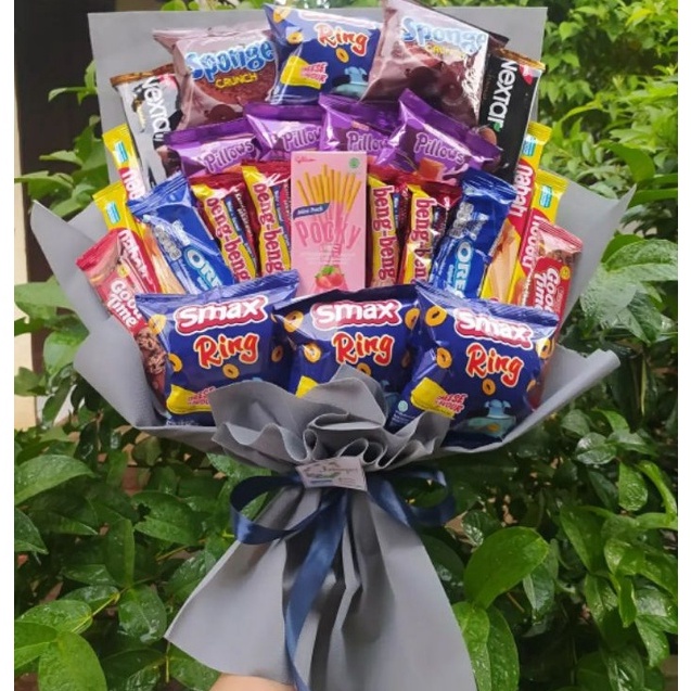 

FBLY0057 Jangan Sampai Kehabisan!!! (B) Buket BESAR KEREN PREMIUM /paket/bingkisan Snack Ulang Tahun/Ultah/ Wisuda/Kado/Hadiah