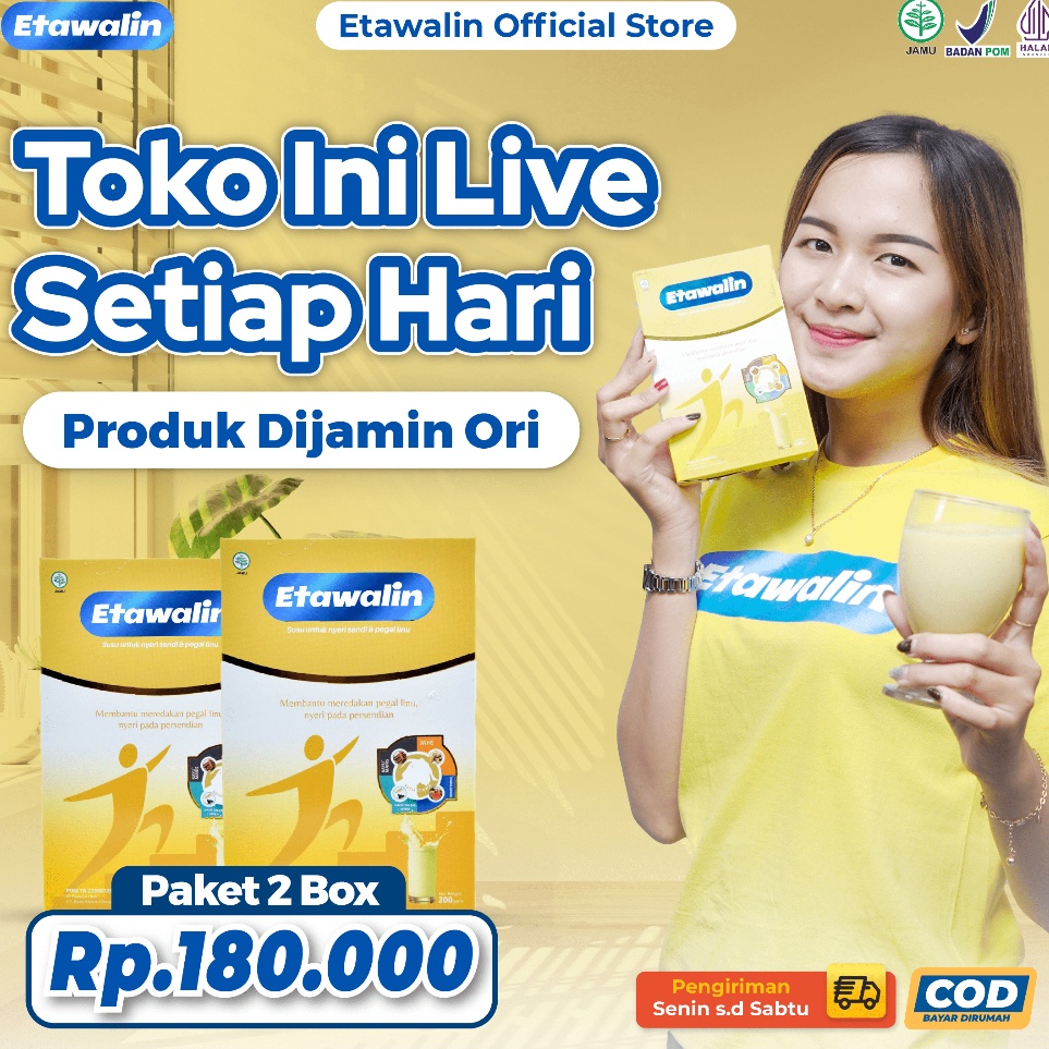 

Terbatas Susu Etawalin Original Solusi Asam Urat Dan Nyeri Sendi 2 Box Ready Stock