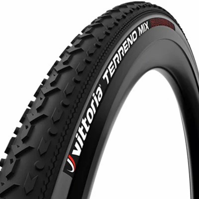 BAN LUAR SEPEDA VITTORIA TIRE TERRENO MIX GRAVEL 700x38 ANTH BLACK
