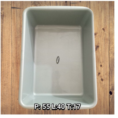 Litter Box Silver Plastik Jumbo Melahirkan