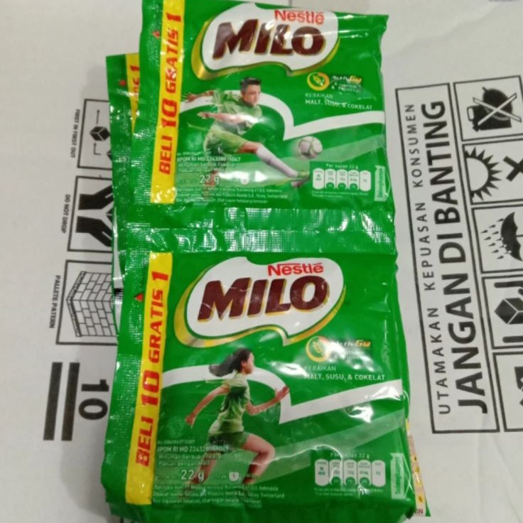 

Stock Banyak Milo Activ Go Renceng 10X22gr ( isi 11 sachet )
