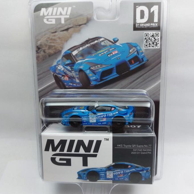 MiniGT Mini GT 307 HKS Toyota GR Supra No.77 FAT FIVE RACING 2020 D1