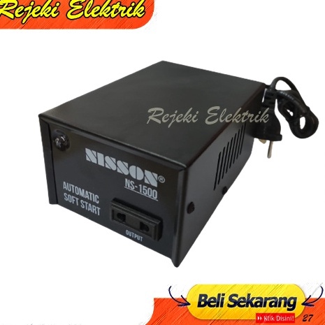 ' SCORE / NISSON NS-1500 Inverator / Starting Power Automatic Softstart z Kemasan Baru ▲.