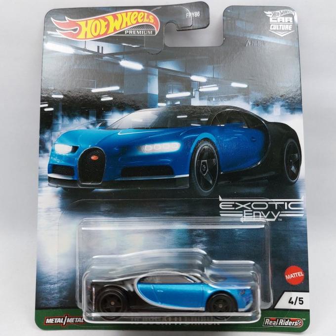 Hot Wheels Premium Car - Exotic Envy 16 Bugatti Chiron