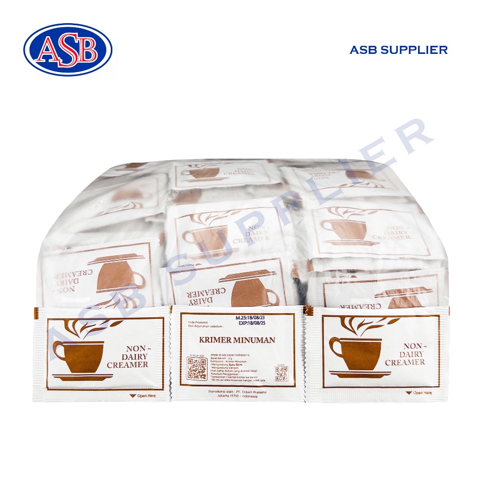 

Terkini Creamer Sachet / Krimer Non Dairy (250 Pcs) Kirim Langsung