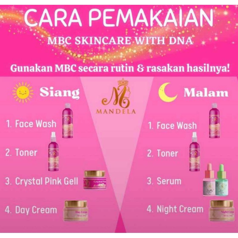 TERMURAH DAN TERBAIK >>  MBC SKINCARE | MANDELA BEAUTY CARE 100 % ORIGINAL