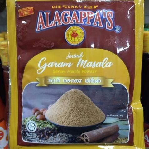 

*$*$*$*$] Serbuk Garam Masala Alagappa'S 70g / Bumbu Import Halal