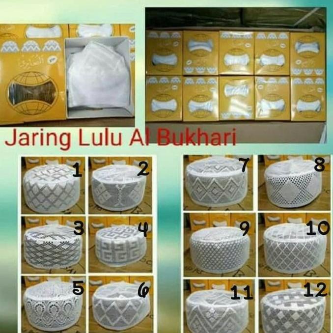+++++] Peci - Kopiah Rajut Jaring Lulu Bukhari - Grosir