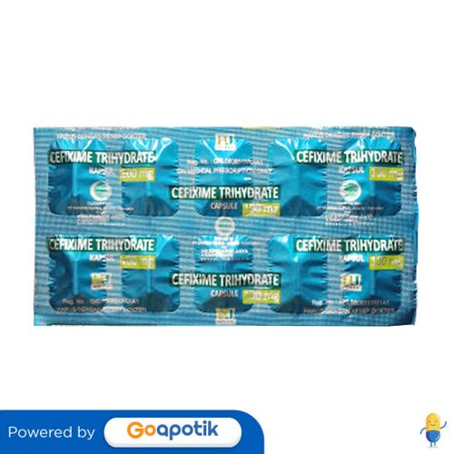 CEFIXIME HEXPHARM 100 MG STRIP 10 KAPSUL