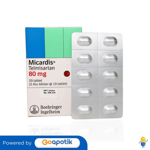 MICARDIS 80 MG BLISTER 10 TABLET