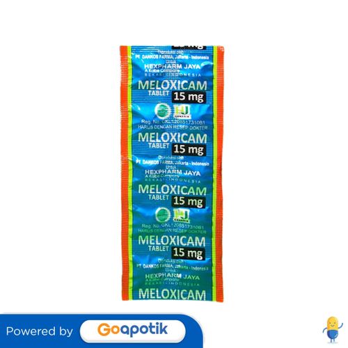 MELOXICAM HEXPHARM 15 MG STRIP 10 TABLET