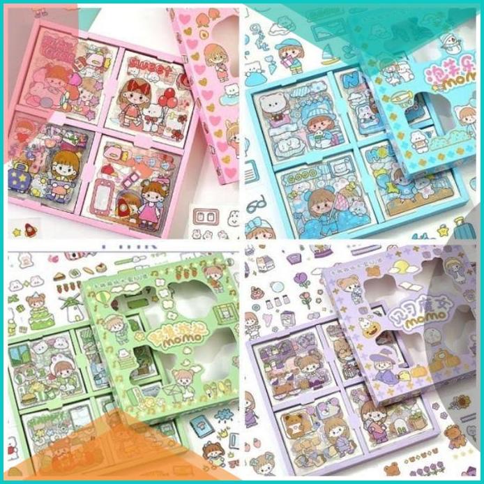 

Stiker Momo 100 Lembar Sticker 2D Kartun Korea Lucu Anti Air Scrapbook 20JVLZ3 sparepart