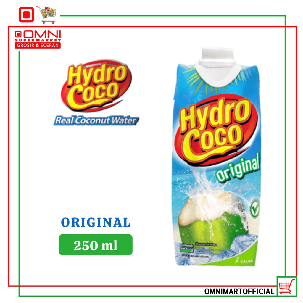 

Hydro Coco Ori 250 Ml Minuman Isotonik Penambah Ion