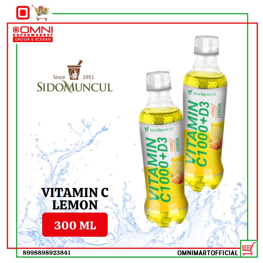 

Sido Muncul Vitamin C Lemon 300 Ml