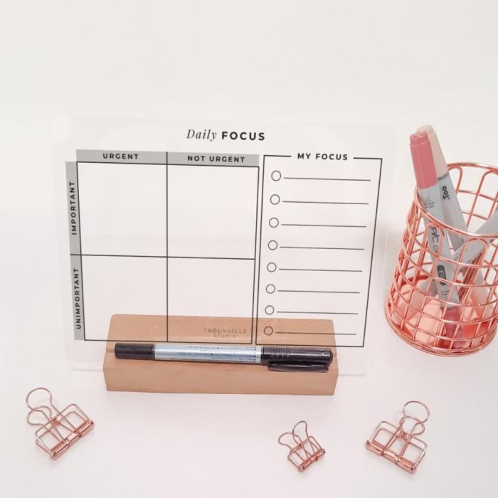 

Acrylic Planner / Schedule Board Jadwal Akrilik / Weekly & To-Do List