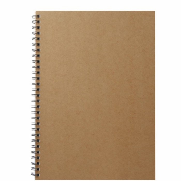 

Terlaris Muji - Double Ring Notebook B5/A5 Line 48 Sheet Buku Bergaris