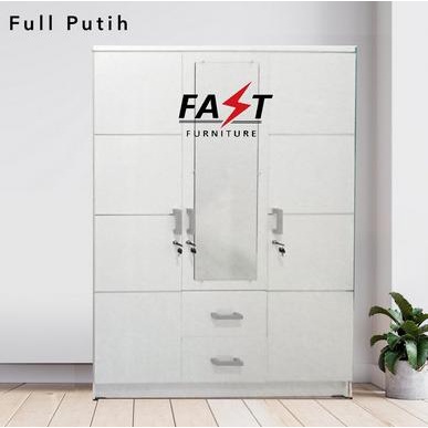 Lemari Pakaian 3 Pintu Minimalis Fast Furniture