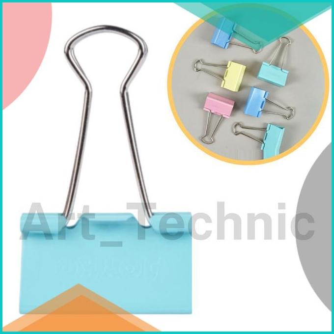 

Binder Clip Klip Penjepit Kertas Joyko 280PTL Pastel 1 Drum 6 Pcs Ori 20JVLZ3 sparepart