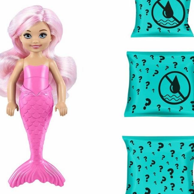 Barbie Color Reveal Mermaid Original / Boneka Barbie Mermaid