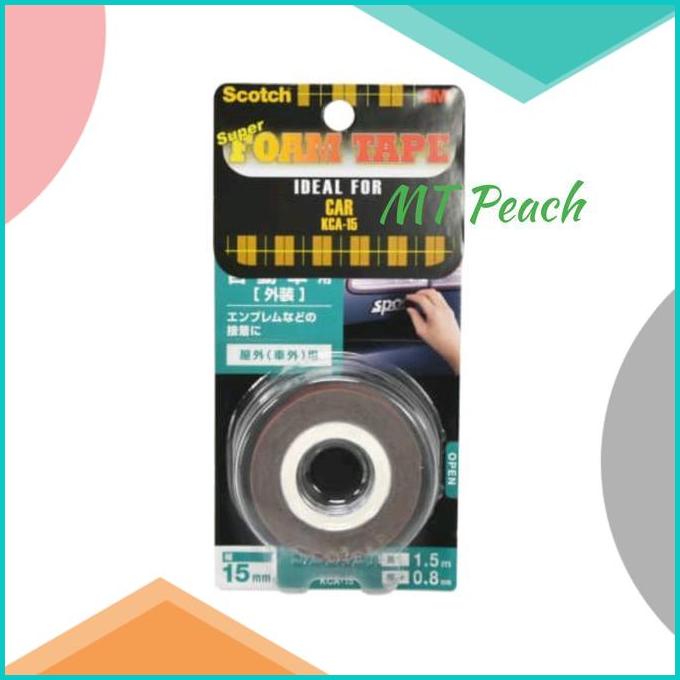 

3M SUPER STRONG SCOTCH DOUBLE TAPE UNTUK PERMUKAAN MOBIL TAPE FOR CAR 20JVLZ3 perkakas