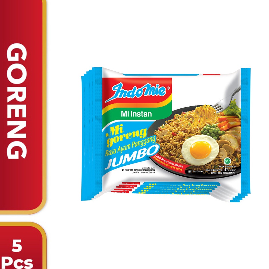 

Model Baru 5 Pcs - Indomie Goreng Ayam Panggang Jumbo →➘✹