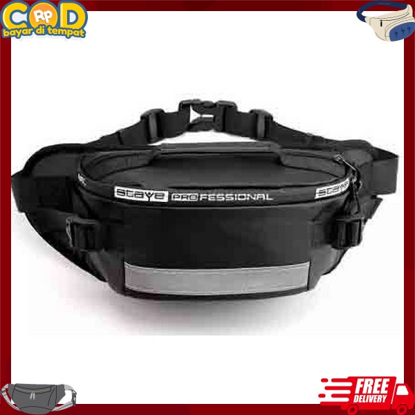 Tas Selempang Slempang Slepang Slimpang Bahu Pinggang Waistbag Waisbag Wesbek Crossbag Pria Remaja D