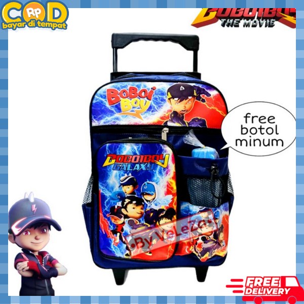 Trolly Terbaru 2023 Mini Kids Seklah Premium Motif Kartun Tad Trolly Anak Cewek Cowok Teroli Ank Cew