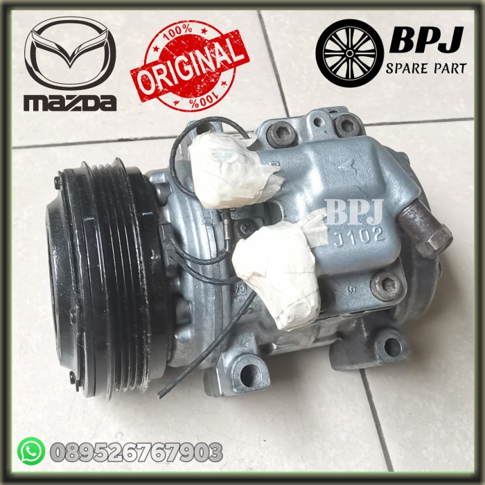Ready Stok Compressor Kompresor Ac Mazda Lantis Familia 323 Interplay Ori Denso Kode 320