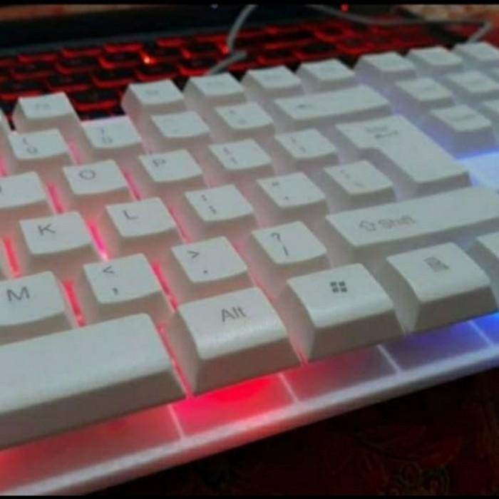 Keybord Gaming Rainbow K-35 With Led/ Keybord Gaming Backlight