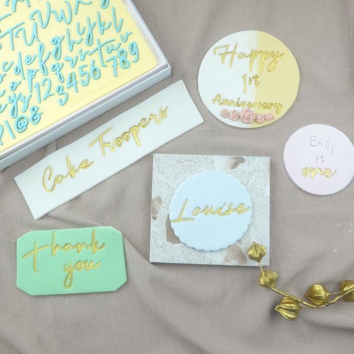 

✅Termurah Louise Alphabet Stamp By Cake Troopers Diskon