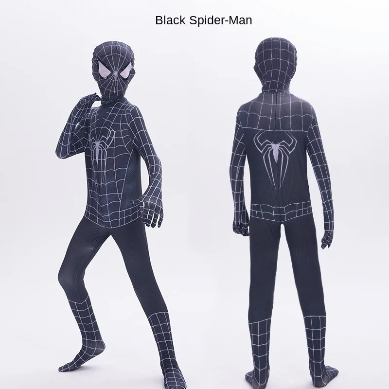 Kostum Spiderman Venom Anak Dan Dewasa / Kostum Spiderman Hitam/ Hero