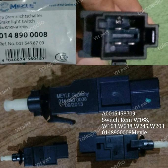 A0015458709 Switch Rem W168, W163,W638,W245,W203 0148900008Meyle