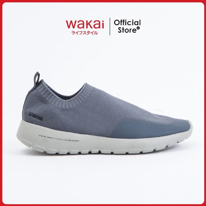 Discount Wakai - Sepatu Pria - Gyou - Smoke