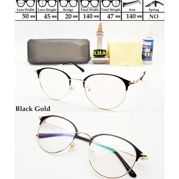 Discount Frame Bulat Korea Frame Kacamata Minus Frame Kacamata Besi