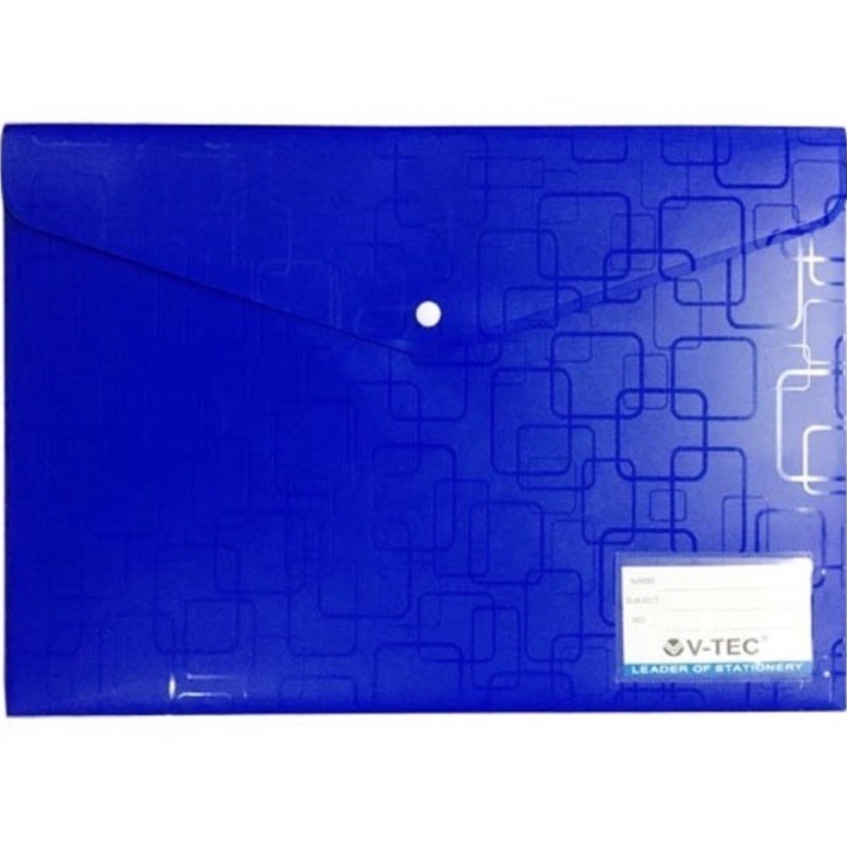 

8.8 HARGA GROSIR map kancing ukuran a3 my clear bag vtec w 209n