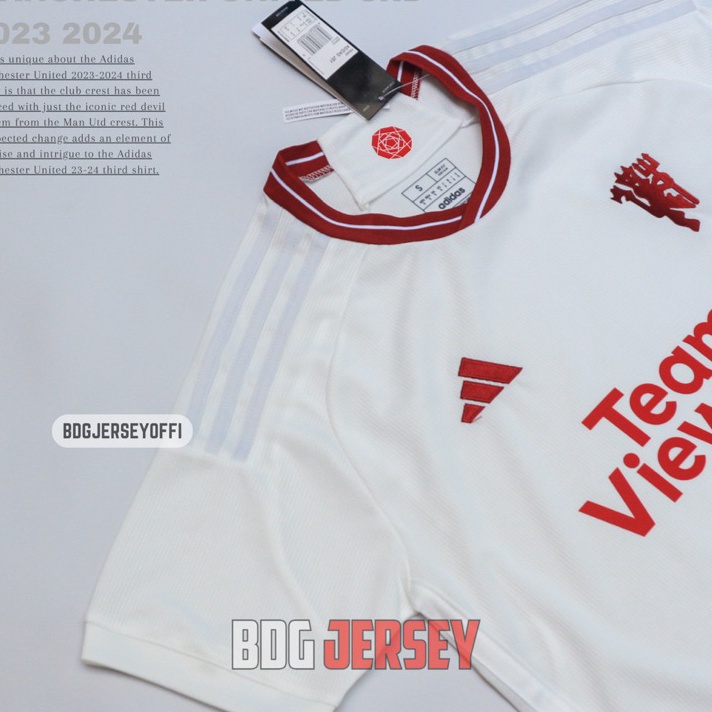 DNDI100 JERSEY MU 3RD OFFICIAL 2023 2024 FULL PATCH GRADE ORI TOP QUALITY ||