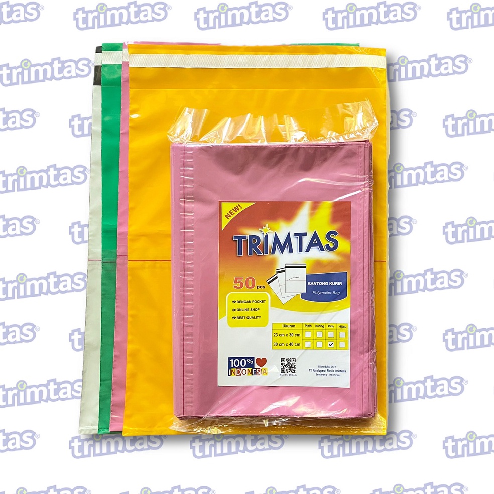 

Star 12.12 Polymailer / courier bag / kantong kiriman online TRIMTAS 30x40 cm (L)