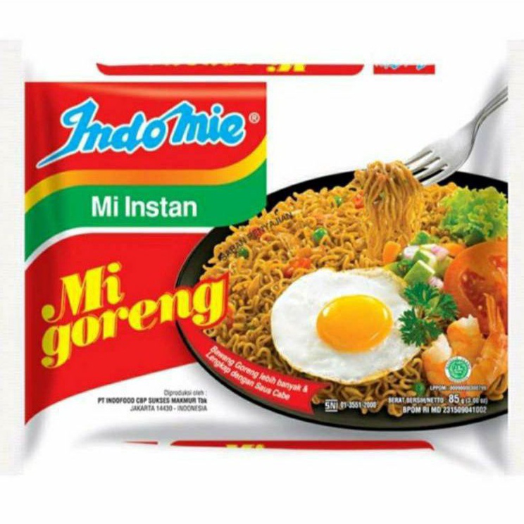 

SPESIAL AWAL TAHUN INDOMIE GORENG, SOTO, KARI, AYAM BAWANG ISI 5 PCS