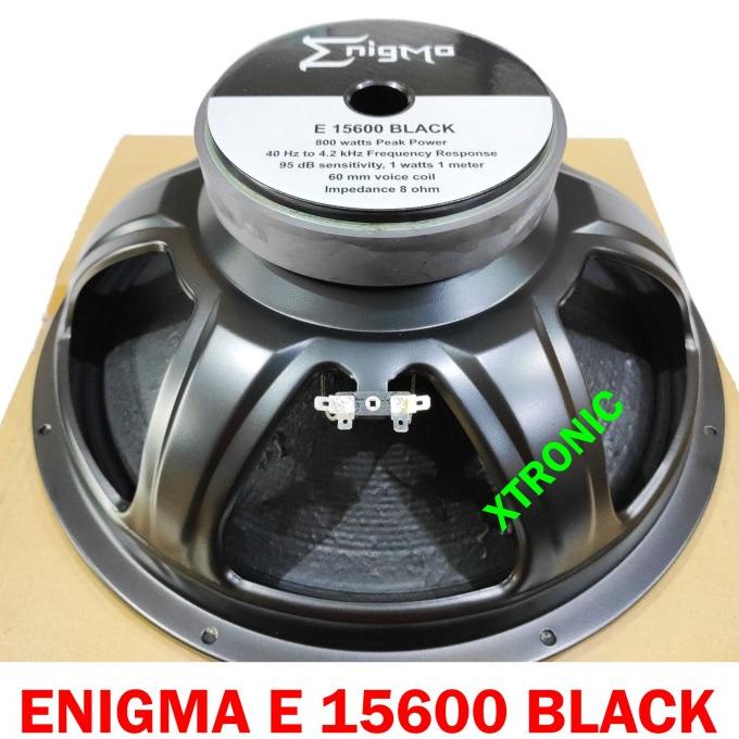 Speaker Enigma 15" inch E 15600 Black E15600 E15600Black
