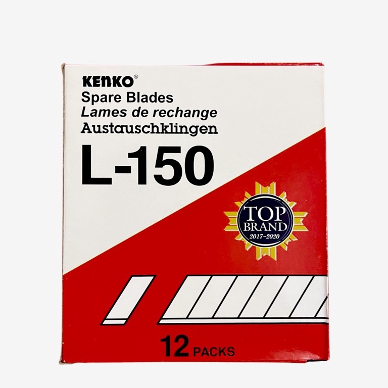 

10.10 BRANDS FESTIVAL [ LUSIN ] Refill - Isi Cutter / Pisau Cutter Kenko Besar L-150