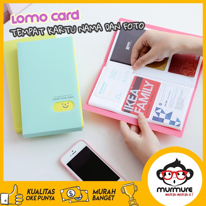 

4.4 sale MURMURE | TEMPAT KARTU NAMA PHOTO LOMO CARD 120 SLOT ALBUM FOTO PHOTO CARD ORGANIZER